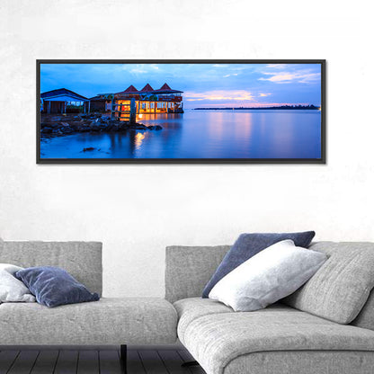 Twilight Restaurant on Lake Victoria Wall Art