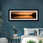 Lake Weiss Sunrise Reflection Wall Art
