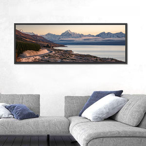 Mount Cook from Lake Pukaki Wall Art