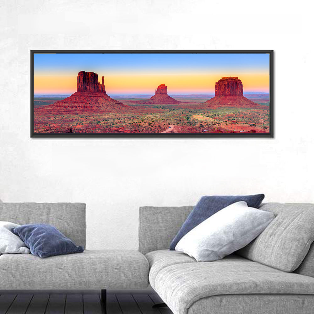 Monument Valley Sunset Vista Wall Art