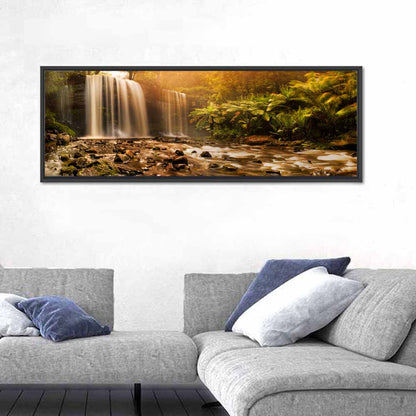Russell Falls Golden Hour Wall Art