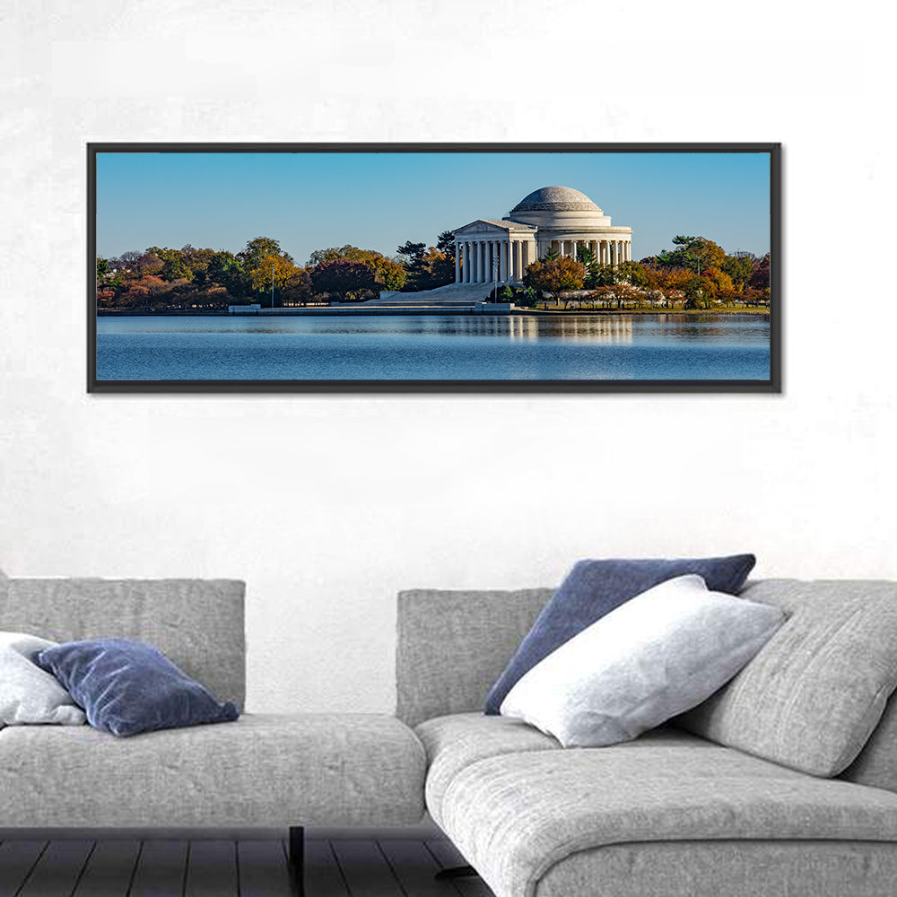 Thomas Jefferson Memorial Reflection Wall Art