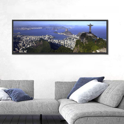 Christ the Redeemer Over Rio De Janeiro Wall Art