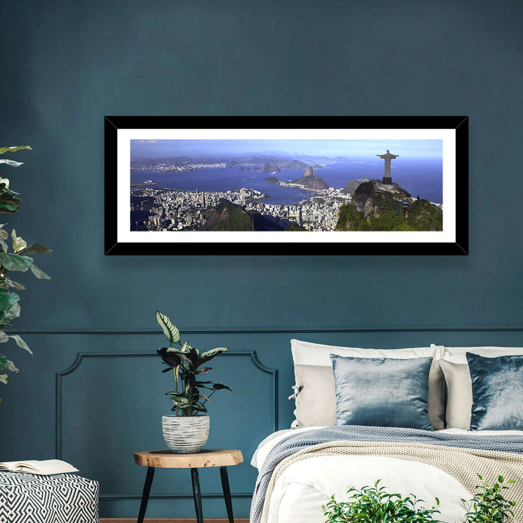 Christ the Redeemer Over Rio De Janeiro Wall Art