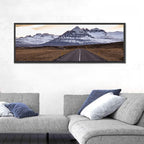 East Fjords Road at Dusk Wall Art