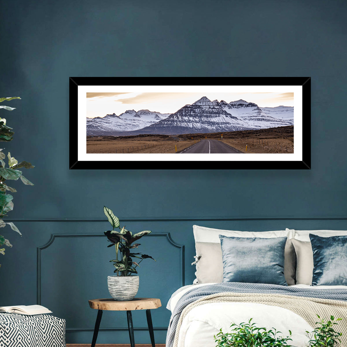 East Fjords Road at Dusk Wall Art