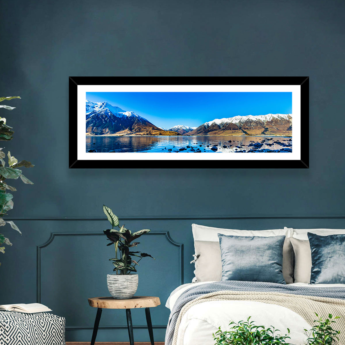 Lake Ohau Mountain Reflection Wall Art