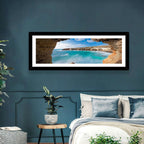 Cape Greko Sea Cave View Wall Art