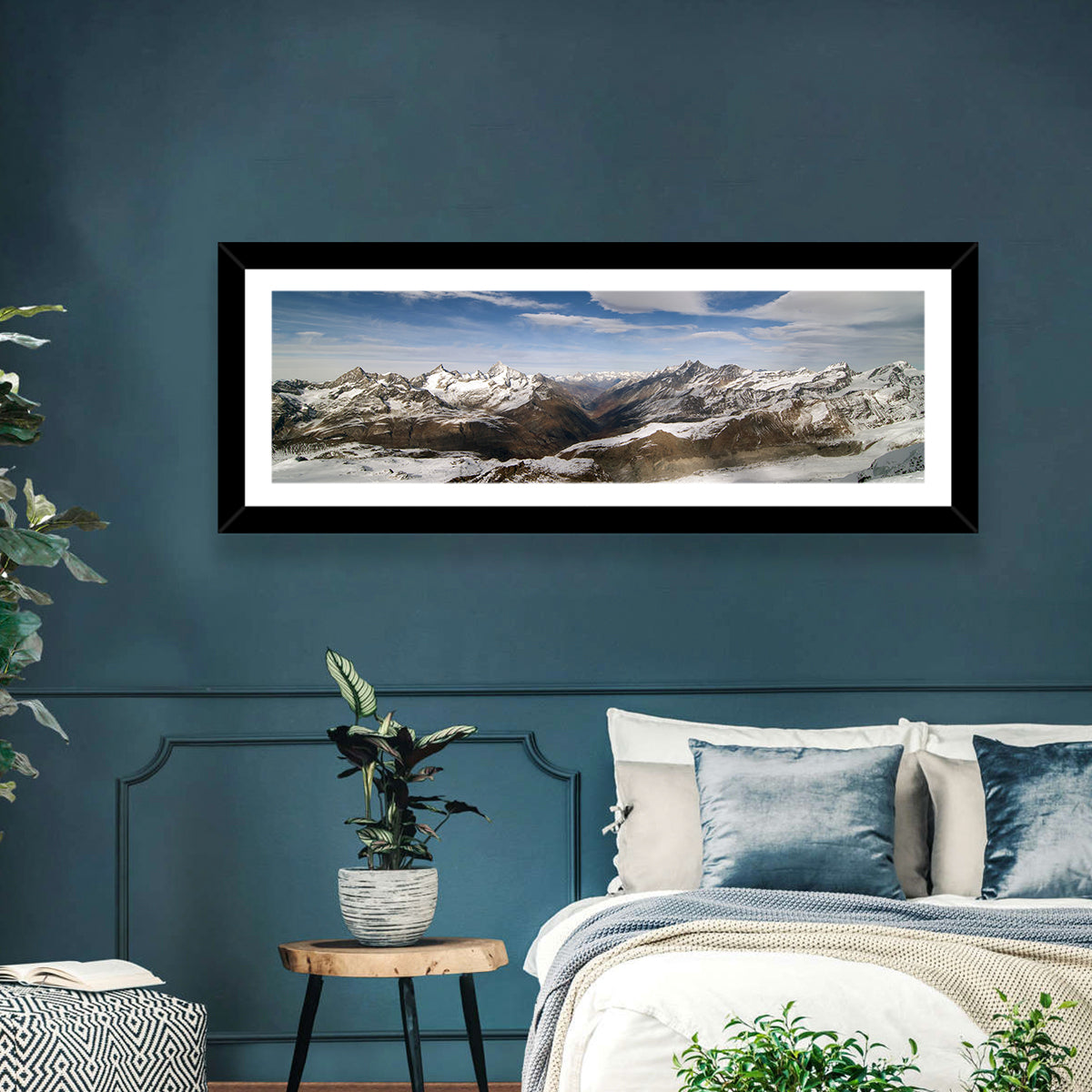 Snow-capped Peaks of Zermatt Wall Art