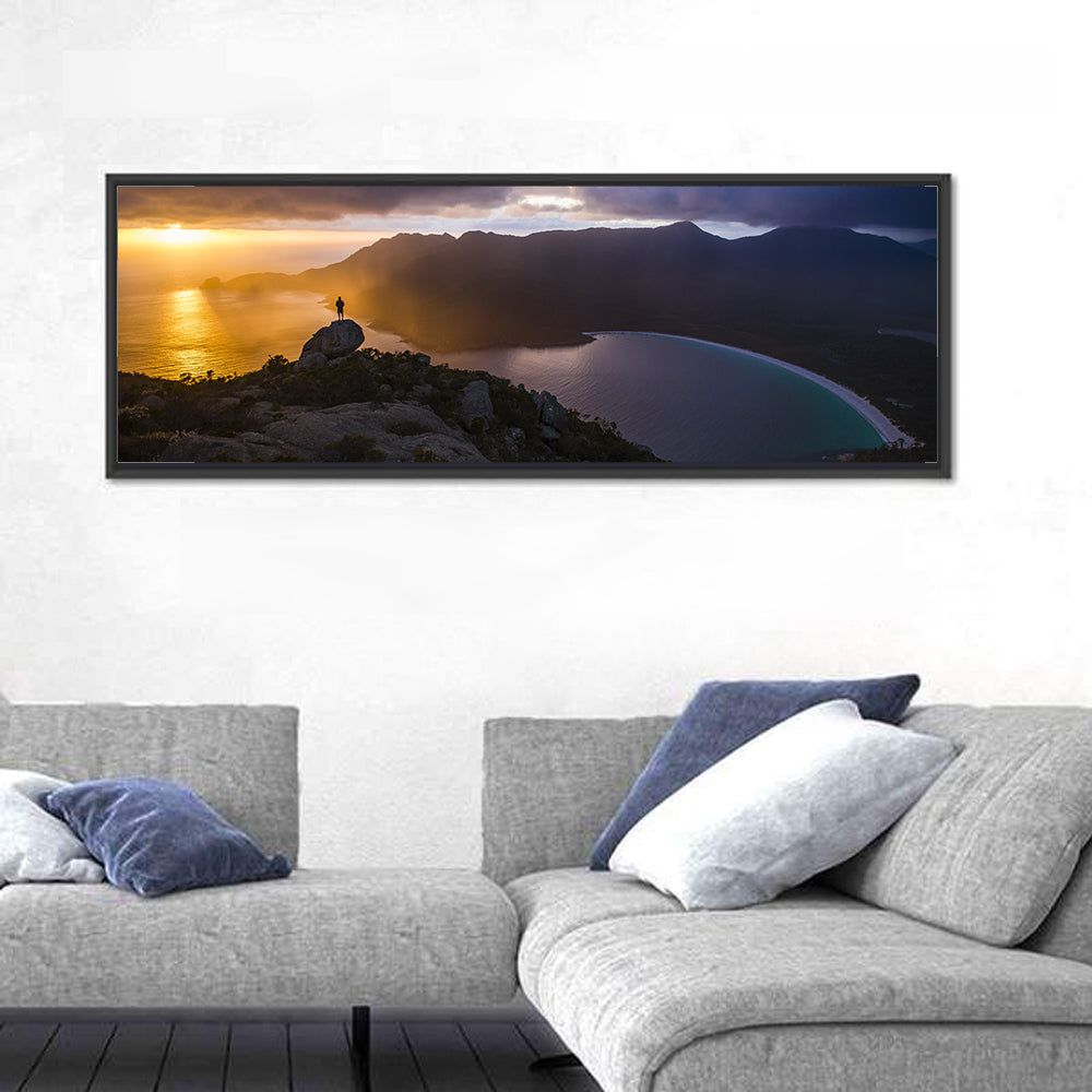 Wineglass Bay Sunset Wall Art