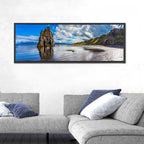 Hvítserkur Sea Stack at Sunset Wall Art