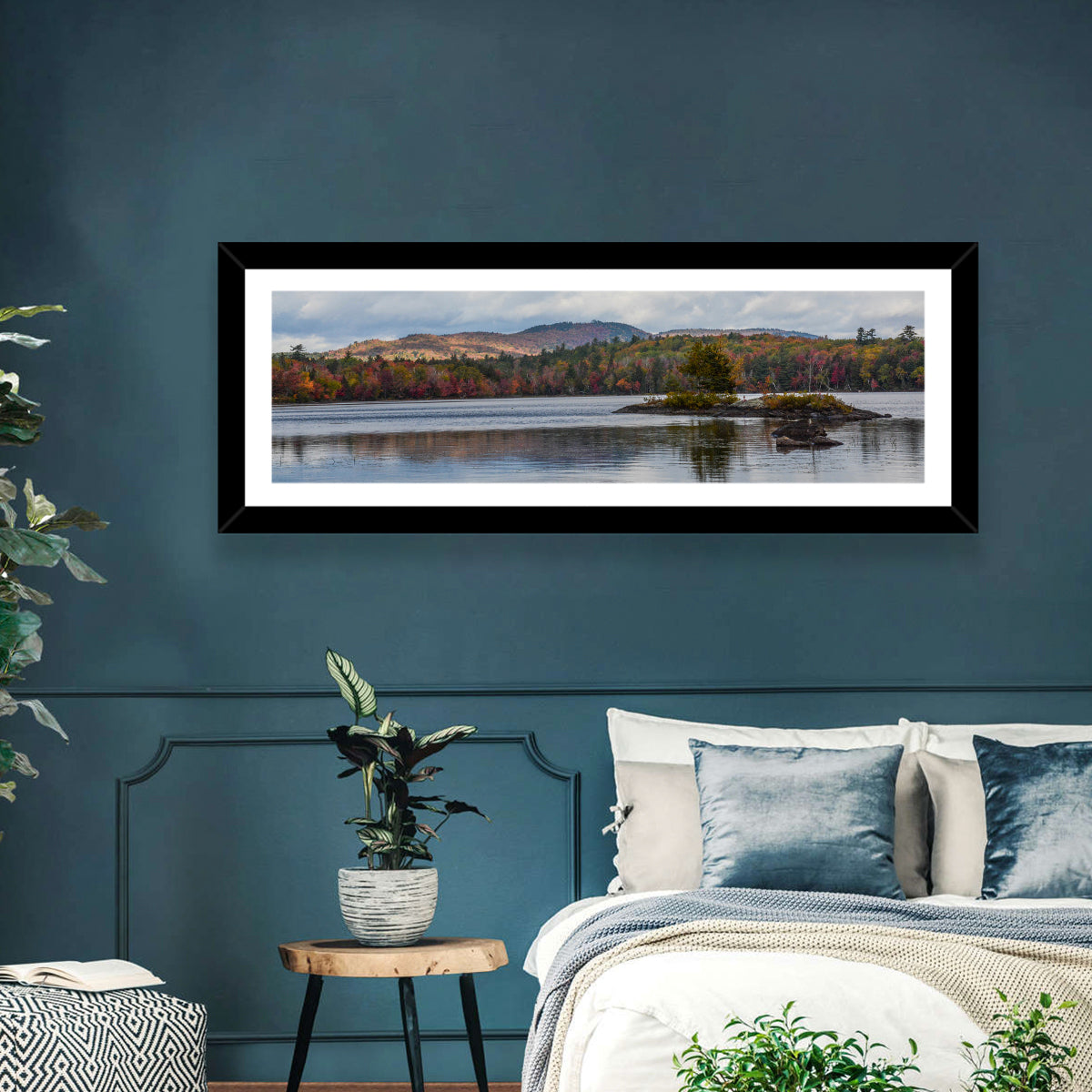 Lake Umbagog Autumn Reflection Wall Art