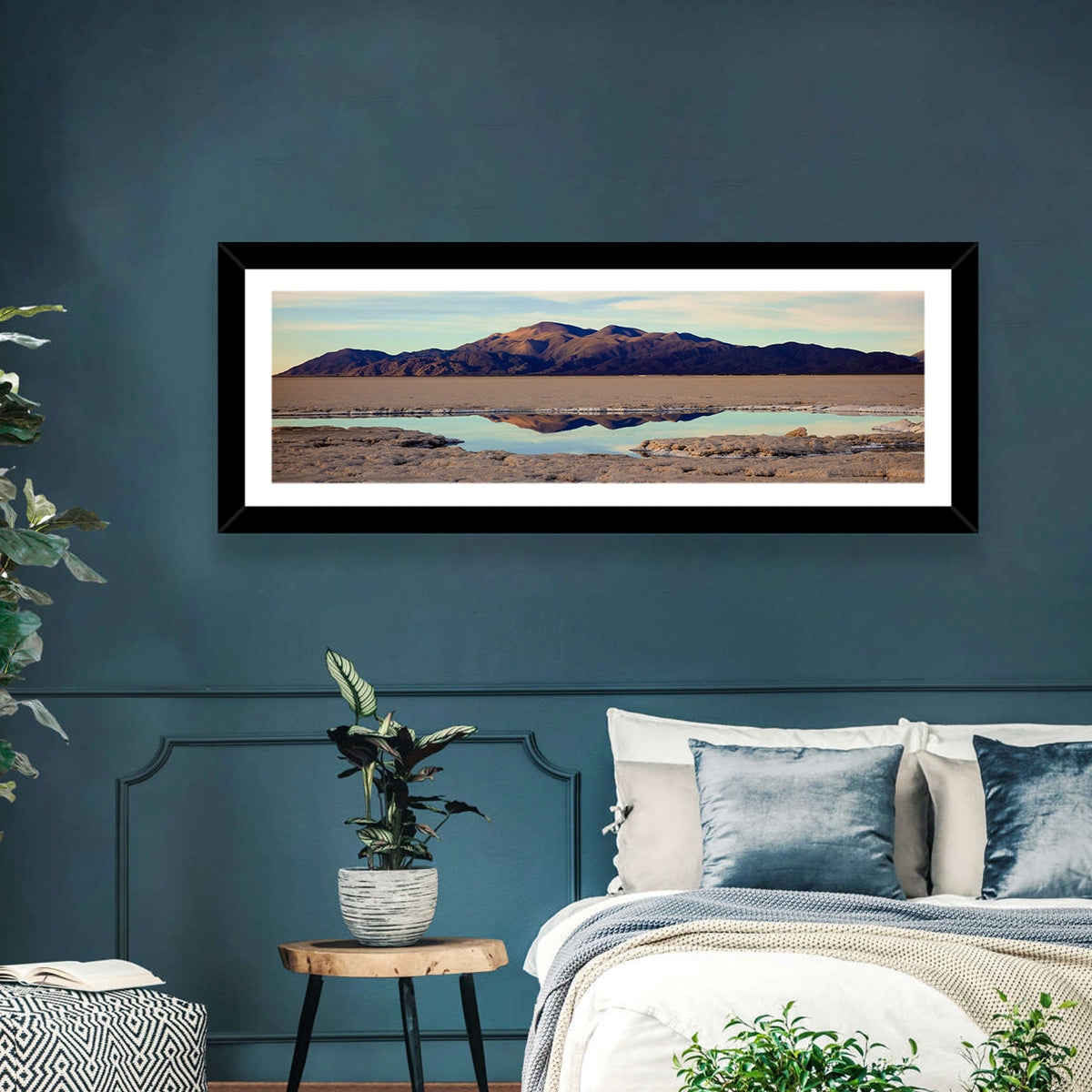 Salinas Grande Salt Flat Reflection Wall Art