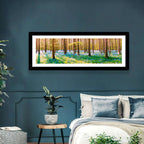 Hallerbos Bluebell Forest Wall Art