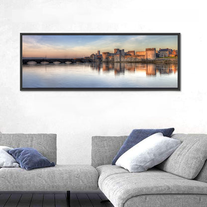 King John's Castle at Sunset Wall Art