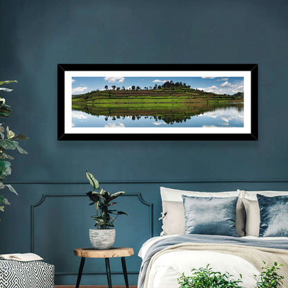Bunyonyi Lake Reflection Wall Art