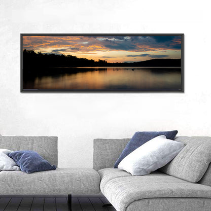 Lake Squam Sunrise Reflection Wall Art