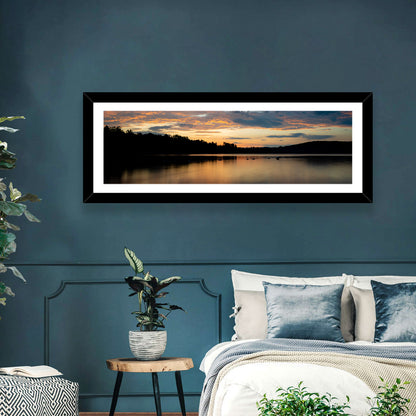 Lake Squam Sunrise Reflection Wall Art