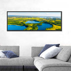 Narachanski Lake Meadows Aerial View Wall Art