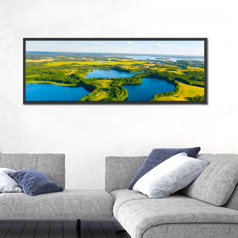 Narachanski Lake Meadows Aerial View Wall Art