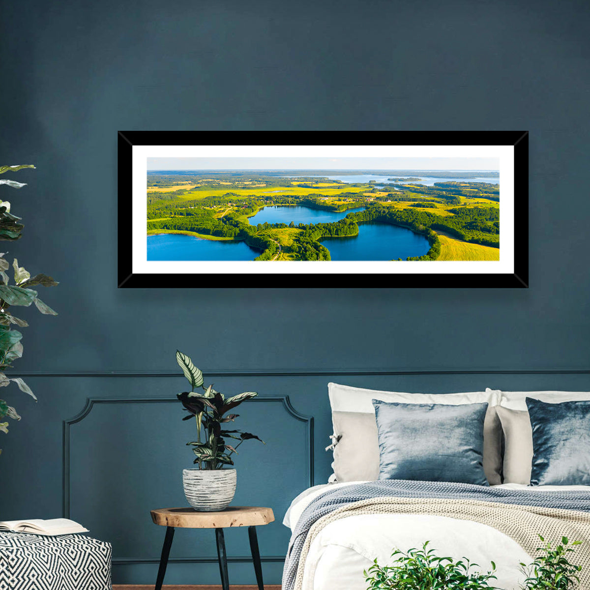 Narachanski Lake Meadows Aerial View Wall Art