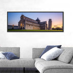 Leaning Tower of Pisa at Dusk Wall Art