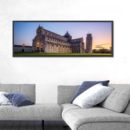 Leaning Tower of Pisa at Dusk Wall Art