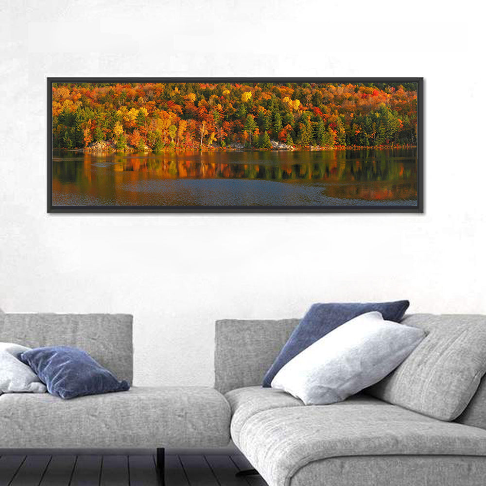 George Lake Morning Reflection Wall Art