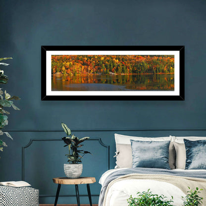 George Lake Morning Reflection Wall Art