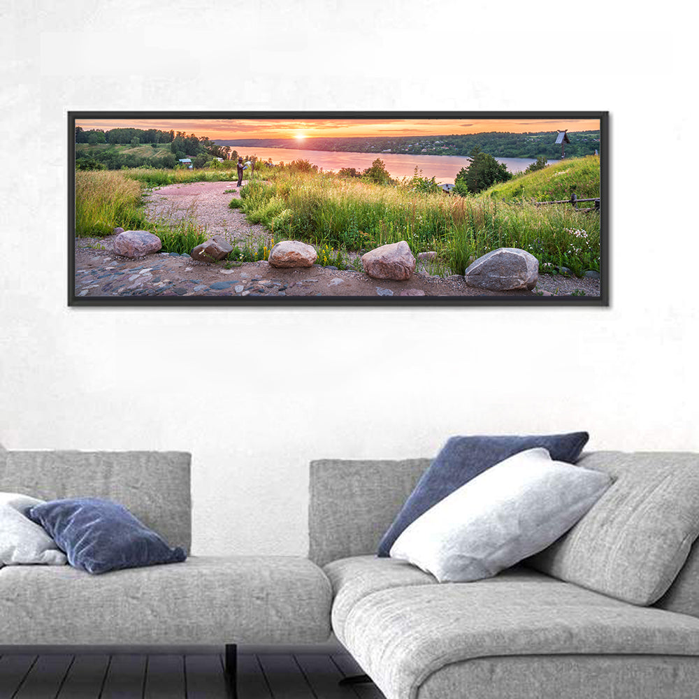 Mount Levitan Sunset Wall Art