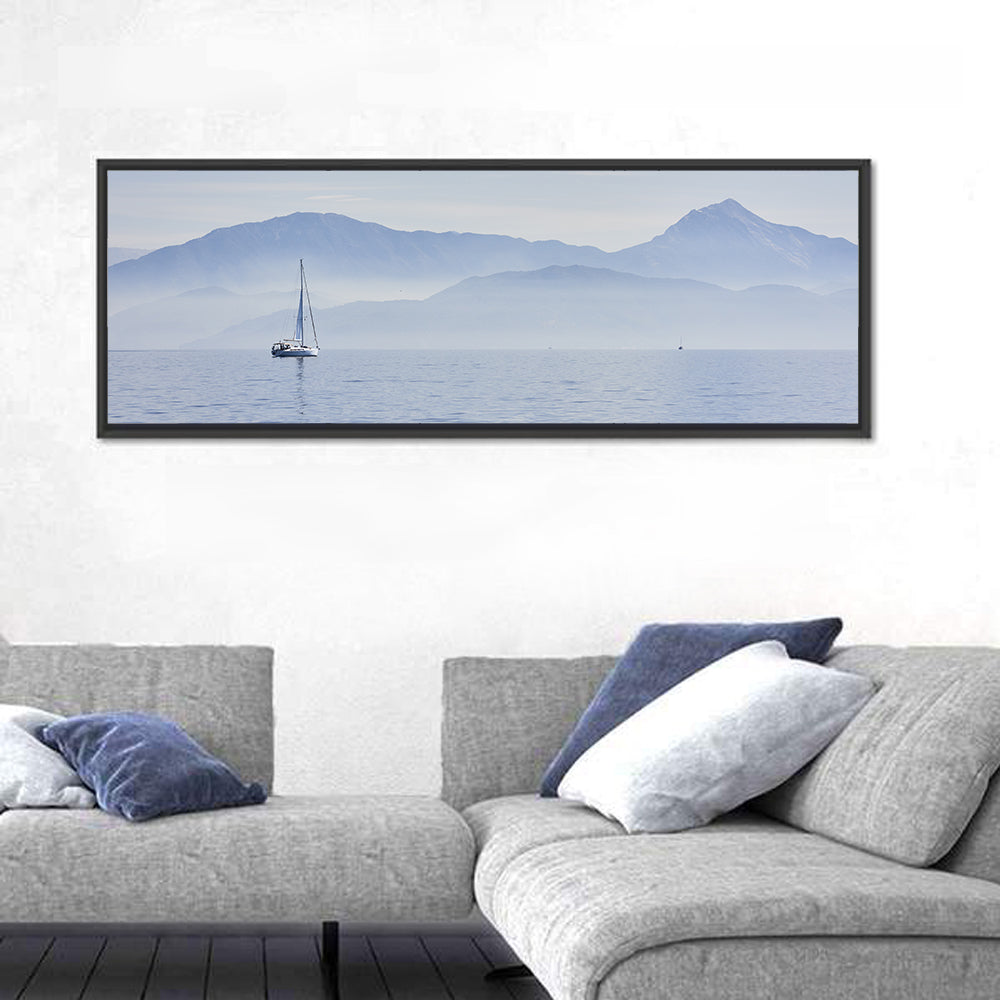 Boat & Calm Sea Wall Art