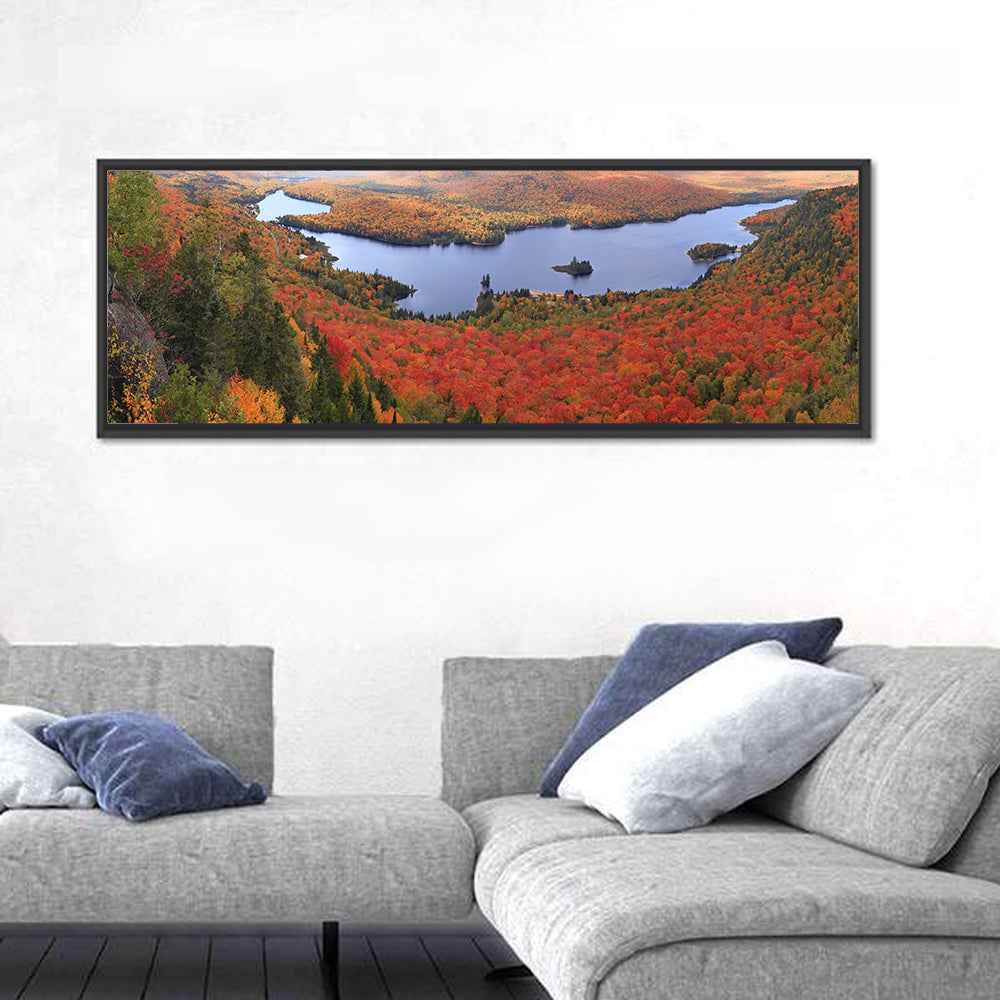 Lake Monroe Autumn Vista Wall Art