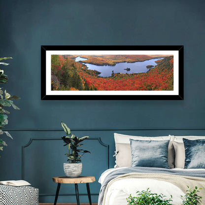 Lake Monroe Autumn Vista Wall Art
