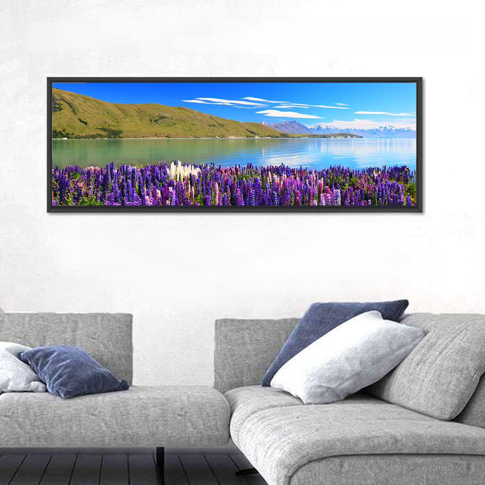 Lake Tekapo Lupine Fields Wall Art