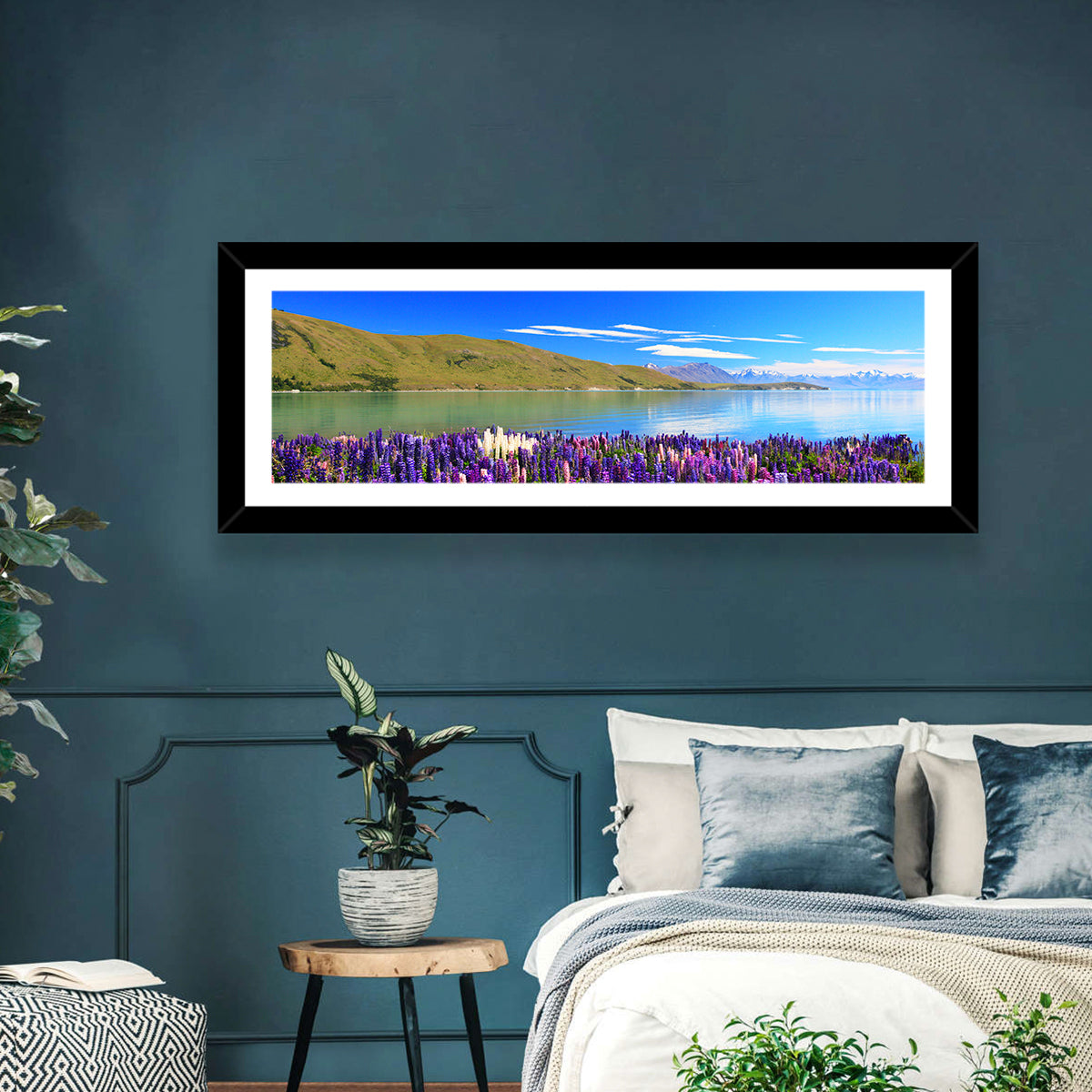 Lake Tekapo Lupine Fields Wall Art