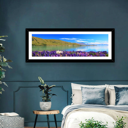 Lake Tekapo Lupine Fields Wall Art