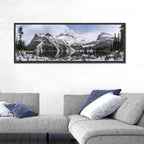 Lake O Hara Winter Reflection Wall Art