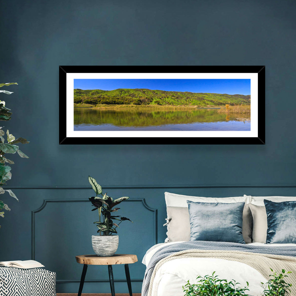 Santa Barbara Lake Reflection Wall Art