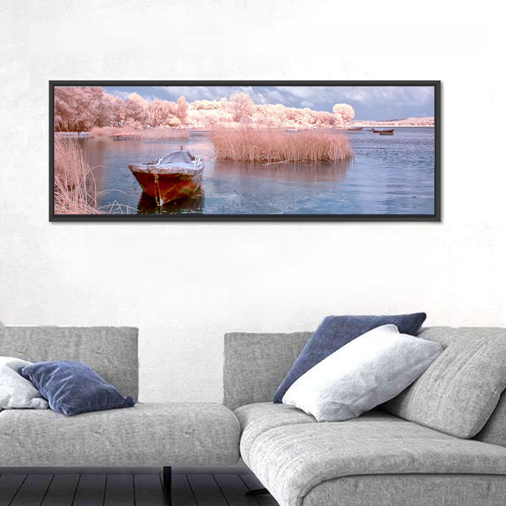 Golyazi Lake Boat Wall Art