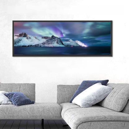 Northern Lights Over Norway Wall Art