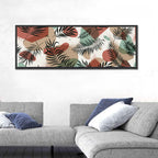 Geometric Tropical Pattern Wall Art
