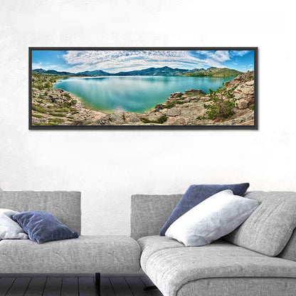 Lake Kivu Shoreline Wall Art