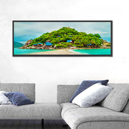 Koh Nang Yuan Sandbar Island Beach Wall Art