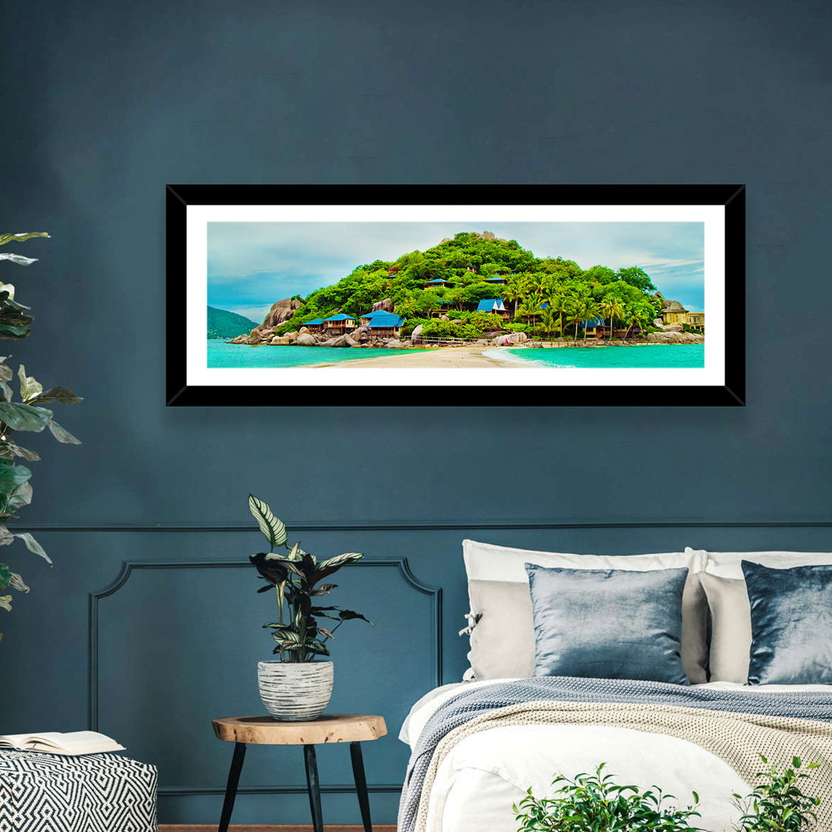 Koh Nang Yuan Sandbar Island Beach Wall Art