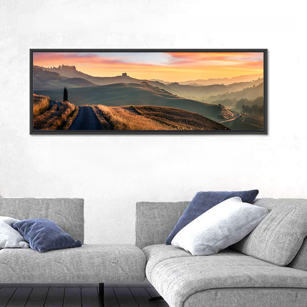 Country Road in Tuscany Wall Art