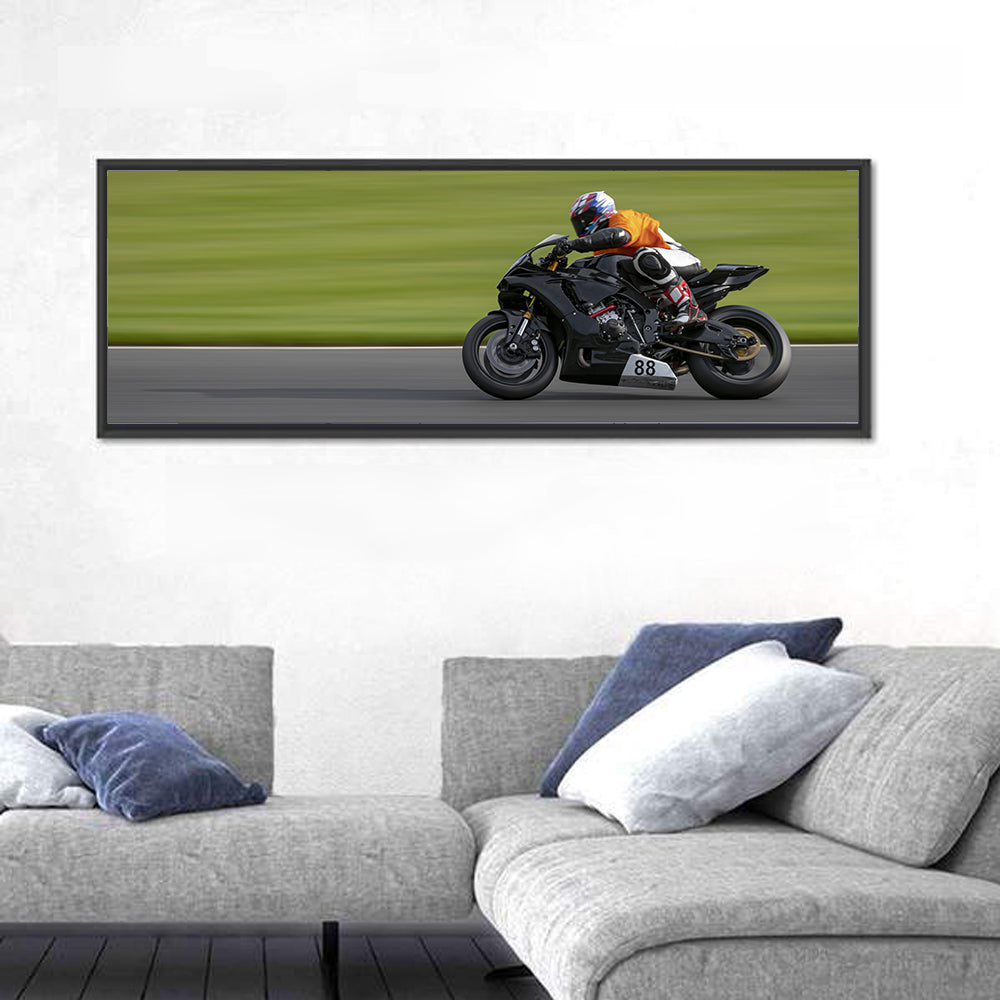 Motorcycle Racer No. 88 Wall Art