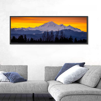 Sunrise Over Mount Baker Wall Art