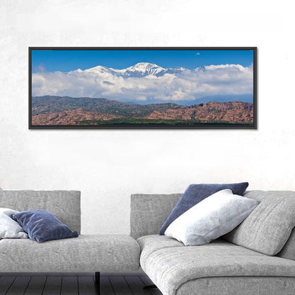 El Plata Snowcapped Peaks Above Cloud Deck Wall Art