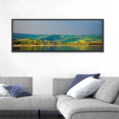 Liptovska Mara Lake Reflection Wall Art