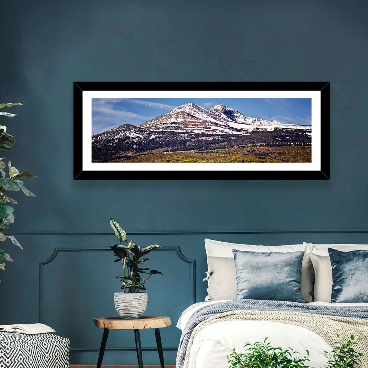 Sierra Nevada Snow Capped Peaks Wall Art